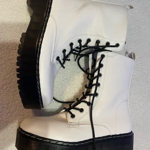 white boots